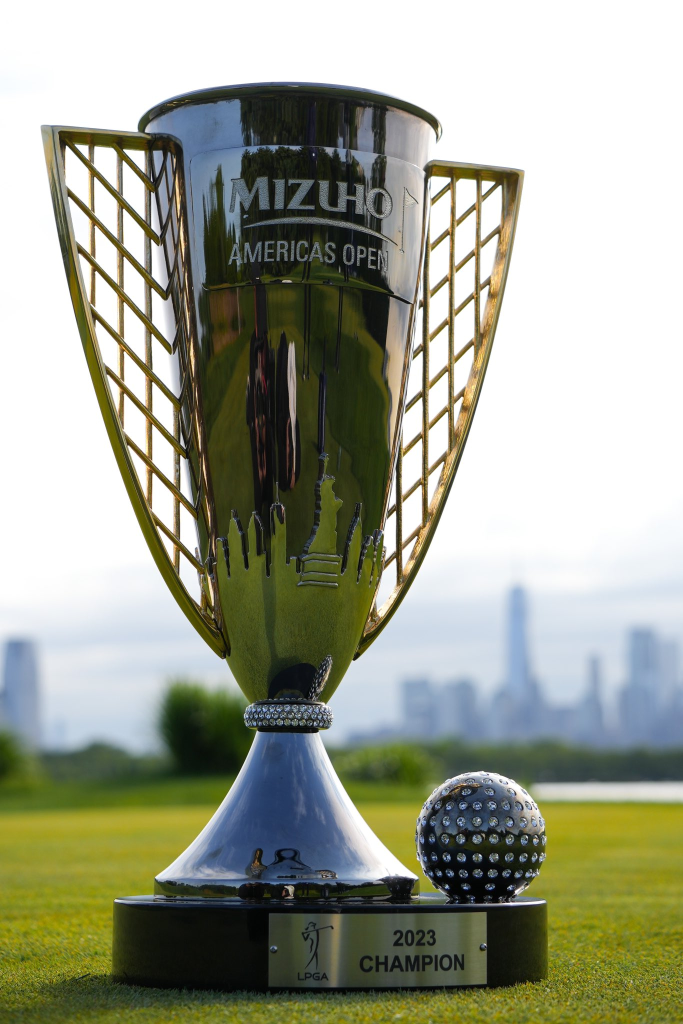 Mizuho Americas Open Trophy made by Malcolm DeMille